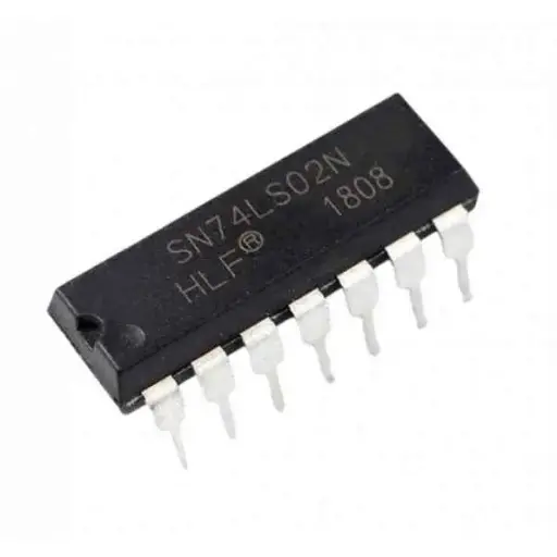 Compuerta Lógica NOR Quad 2-Input 74LS02 