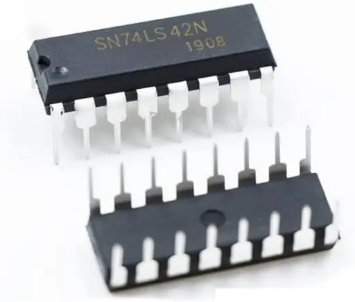 Decodificador 4-BCD a 10-Decimal 