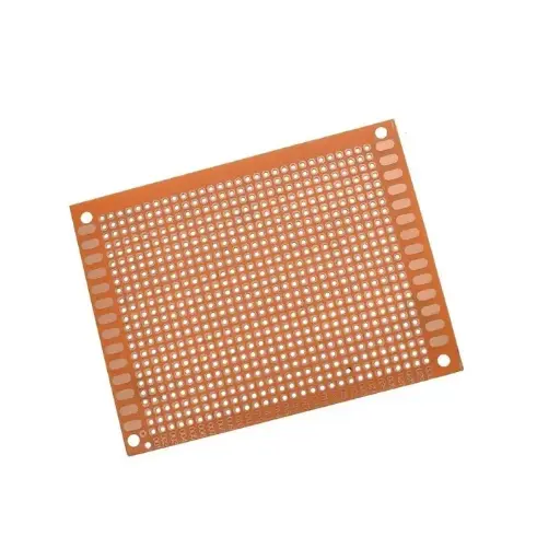 Placa perforada de baquelita 7x9 cm 