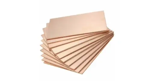 Placa de cobre 4x8" fibra de vidrio 