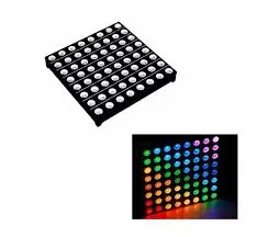 Matriz LED 5mm 8X8 RGB