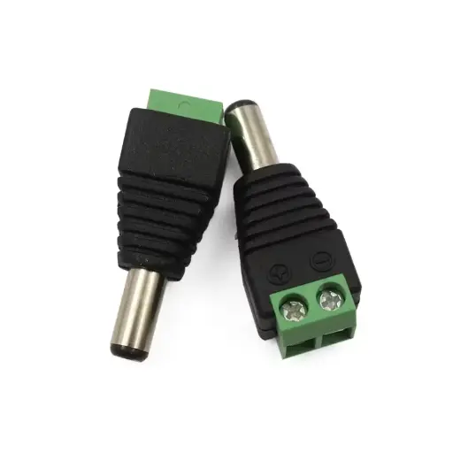 Adaptador DC Macho 2.5 x 2.1 mm 
