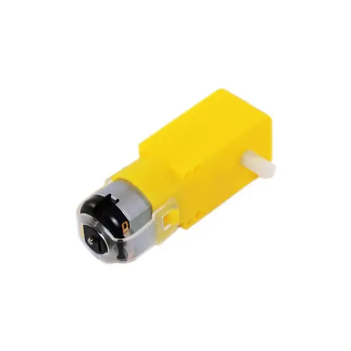 Motorreductor de 6V para carro robot 100RPM 
