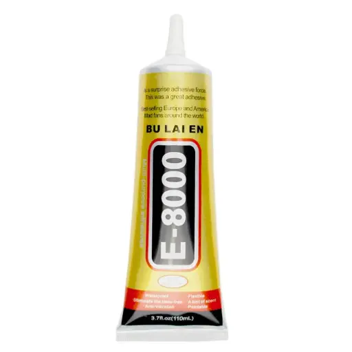 Pegamento E-8000 Color Transparente 110 ml